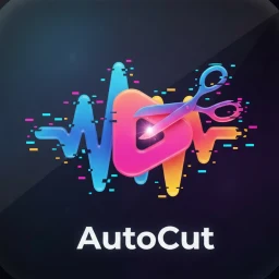 Ícone de AutoCut AI: Cut Silence