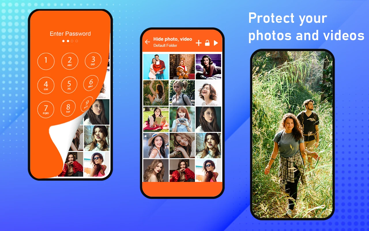 Hide photo, video screenshot